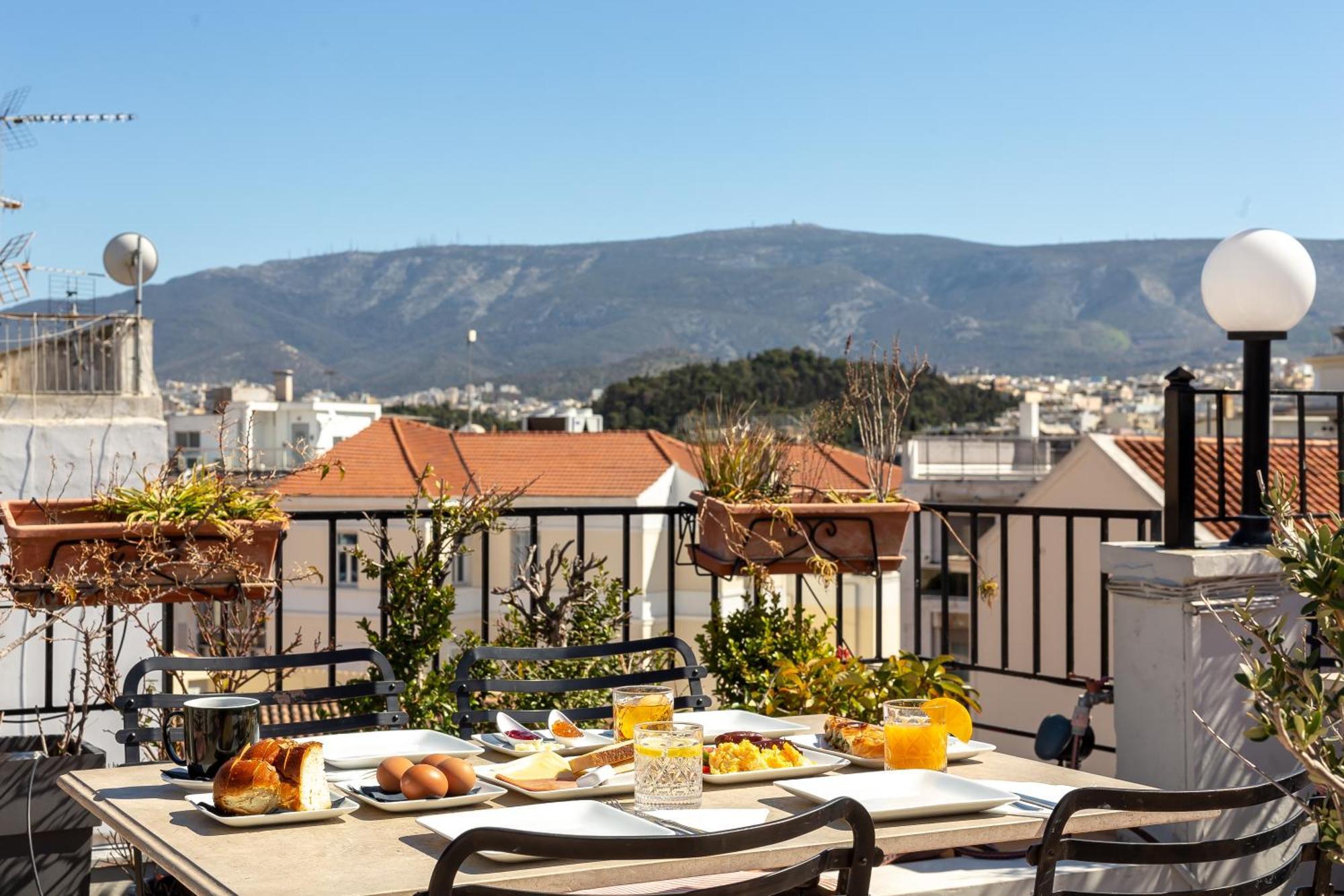 Hotel Byron Atenas Exterior foto